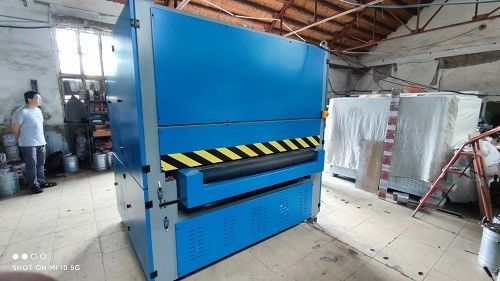 MS13RR 2 Heads Large Belt Sander Machine 380V 50HZ Wide Belt Grinder