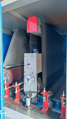 SKD Double Head Wide Belt Grinding Machine For Metalworking / Automotive Industries