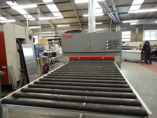 Versatile Metal Finishing Machine / Precise Control Sheet Deburring Machine