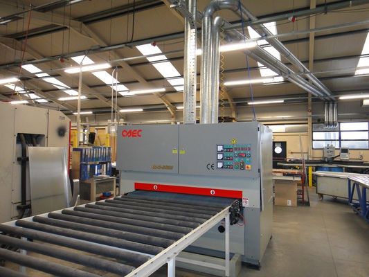 Sheet Metal / Stainless Steel Wide Band Sander Machine Manufacturer