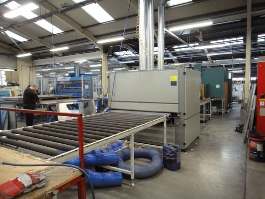Durable Stainless Steel Deburring Machine , Wide Belt Metal Finishing Equipment