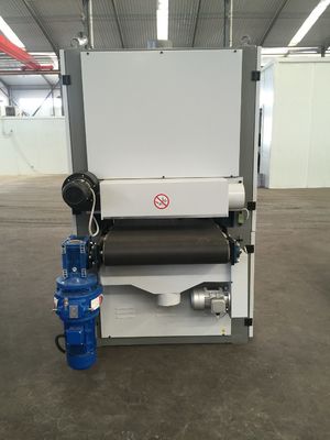 Two Discs Wide Belt Metal Sanding Machine 1000mm 1500mm 2000mm