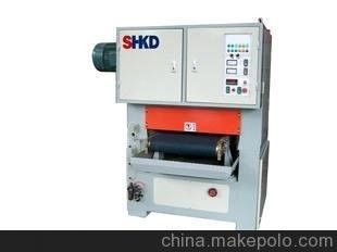 Versatile 1 Head Wide Belt Sander For Metal Finishing / Straight Grain Finishing